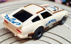 H0 Slotcar Racing Datsun 280 ZX with Tyco Motor, 70s Toy #EBS493