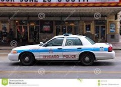 CHICAGO Police Car 1/25th – 1/24th Scale Waterslide Decals