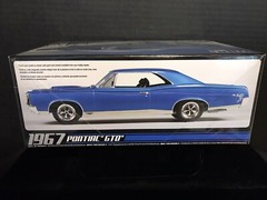 MPC 710L/12 1967 PONTIAC GTO MODEL KIT-NIB-1:25 SCALE