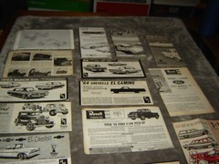 Vintage Model Kit Instructions 15 Sheets for 3n1 Trophy series and more Vintage
