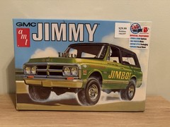 AMT GMC Jimmy 4×4 “JIMBO” Plastic Model Kit AMT1219/12 Scale 1:25 NEW SEALED