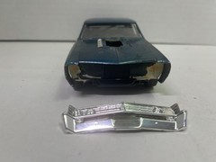 1/25-1/24 1966 CHEVROLET CHEVELLE BLUE BUILT PARTS MODEL CAR KIT