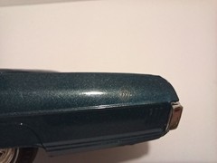 1/25th Scale 1970 Pontiac Bonneville Convertible Promo Car in Atoll Blue, Nice,