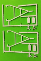 Lot of 2 AMT 65 1965 Ford Fairlane 500 Modified Stocker 1/25 Race Car Tow Bar