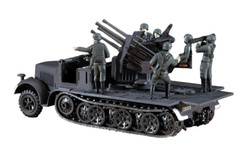 Hasegawa 8 Ton Half Track Quadruple 20mm AA 1:72 Kit 31114/MT14