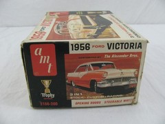 1965 AMT 1/25 Trophy Series 1956 Ford Victoria 3 in 1 Model Car Kit #2156 Read!