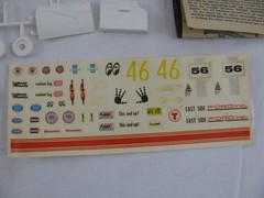 1965 AMT 1/25 Trophy Series 1956 Ford Victoria 3 in 1 Model Car Kit #2156 Read!