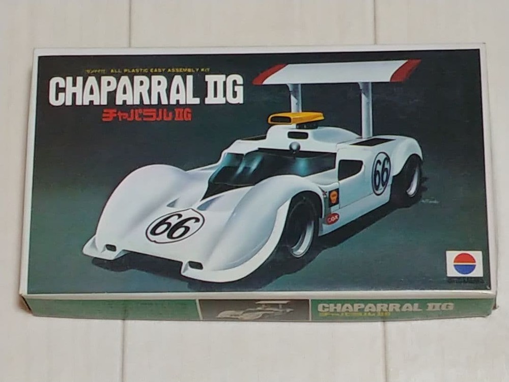 Nitto 1/24 Chaparral II G Vintage Racing Car Model Kit Classic Unassembled Japan