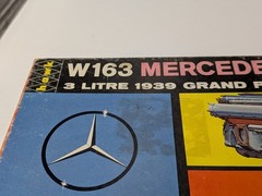 Hawk W163 Mercedes Benz Grand Prix Race Car Plastic Model Kit