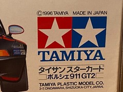 Tamiya 1:24 Taisan Starcard Porsche 911 GT2 Model Kit # 24175*2500 – Open Box
