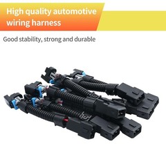 8Pcs LS1 LS6 LT1 EV1 Injector Harness，Pigtails to Multec LQ4, LQ9 4.8 5.3 6.0 De
