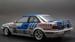 Aoshima BEEMAX 1/24 Model Car Kit Tom’s Toyota Corolla Levin AE92 Gr.A JTCC ’88