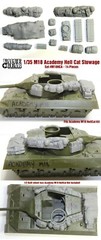 1/35 Scale Academy M18 Hell Cat Stowage Set- Value Gear Details – Resin Stowage
