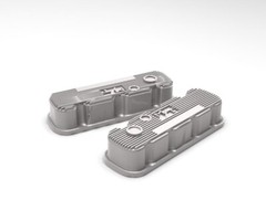 1:20 Resin M/T Big Block Chevy Tall Style Valve Covers 2pk (4 pieces)
