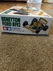 TAMIYA F1 Benetton FORD B192 1/20 open kit CAMEL Decals with rare Schumacher PIN