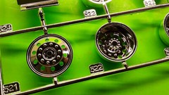 1/25 Tyrone Malone Hideout Kenworth Aerodyne Transporter Bandag Tire Chrome Rims