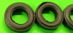61 1961 Chevy Impala SS 409 Amt 1/25 Hubcap spinner rim wheel Goodyear tire
