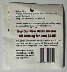 RARE Detail Master DM-4001 1/24-1/25 Scale Resin 12 Volt ACDelco Battery, 2 Pack