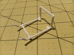 Engine Stand From ’40 Ford Coca Cola Coupe – New Project, Diorama Parts AMT 1:25