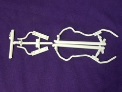 1960 Chevy Nomad Station Wagon EXHAUST for AMT 1:25 Model Kit 60 Chevrolet
