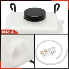 A-Premium Automatic White Universal Coolant Reservoir Bottle Kits Compatible…