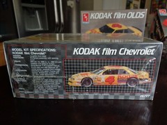 1990 CHEVY LUMINA # 4 KODAK FILM ERNIE IRVAN 1/25 AMT ERTL NEW