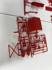 Camaro Z28 MPC 1:25 Model Kit # 1-0814 Parts Pieces Red Vintage Open Box