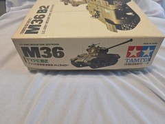 Tamiya Mokei 1/35 Vintage Motorized US Army M36 B2 Medium Tank MT122 Year 1968
