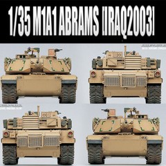 1/35 M1A1 ABRAMS IRAQ 2003 #13202 ACADEMY HOBBY MODEL KITS