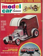 1966 TV Batmobile in Model Car Science Magazines-sold separately, your choice