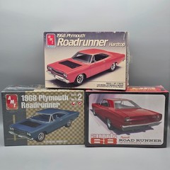 AMT 1/25 1968 Plymouth Road Runner Parts Kitbash Chrome Rear Bumper Damaged