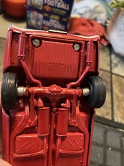 Rare AMT 1972 Chevy Chevelle Red Dealer Plastic PROMO MODEL Car 1/25