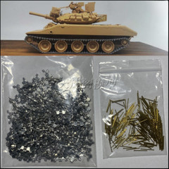 1/35 Scale Metal Track Links for M551 Sheridan Light Tank Model w/metal pin