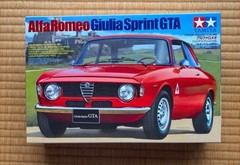 TAMIYA 1/24 Sports Car Series No.188 Alfa Romeo Giulia Sprint GTA Model Kit JP