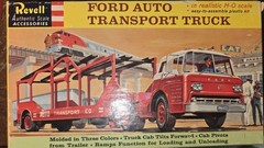 Revell 1960 Ford Auto Transport Truck HO Scale Kit T-6021:129 JUNKYARD WYSIWYG