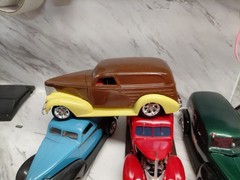 Model Junkyard/parts Plastic Muscle Car Lot Of 18 Hot Rods And Panel Wagons,