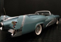 Classic Concept Race Car Custom Eldorado Built1:24Metal Model Vintage Promo1959