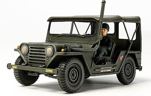 Tamiya Utility Truck M151A2 Vietnam War – Plastic Model Military Vehicle Kit