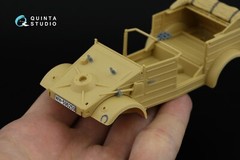 QD+35141 Quinta Studio 1:35 Kubelwagen Type 82 Interior 3D Decal for Tamiya kits