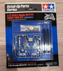 Tamiya 14097 1/12 Repsol Honda RCV211 ’03 Valencia | Rossi | Front Fork Upgrade