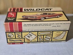 RARE ORG 1/25 AMT 1966 BUICK WILDCAT HARDTOP CUSTOMIZING KIT #6526-150 MIB 60s