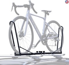 Terriplaze Roof Bike Rack Mount for Car & SUV, Foldable Upright Bicycle