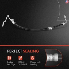 A-Premium Power Steering Pressure Line Hose Assembly Compatible with Ford