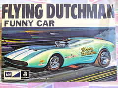ULTRA RARE *SEALED-BAGS ORIGINAL VINTAGE MPC FLYING DUTCHMAN FUNNY CAR KIT *LNIB