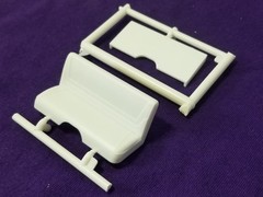 1960 Chevy Nomad Station Wagon FRONT SEAT for AMT 1:25 Model Kit 60 Chevrolet