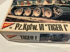 1/30 Rare NICHIMO GERMAN PZ.KPFW. VI TIGER I MOTORIZED TANK KIT RS-3004