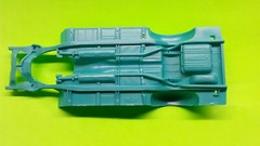57 1957 Chevy Bel Air 1/25 Bare Frame Chassis AMT Model Car Part