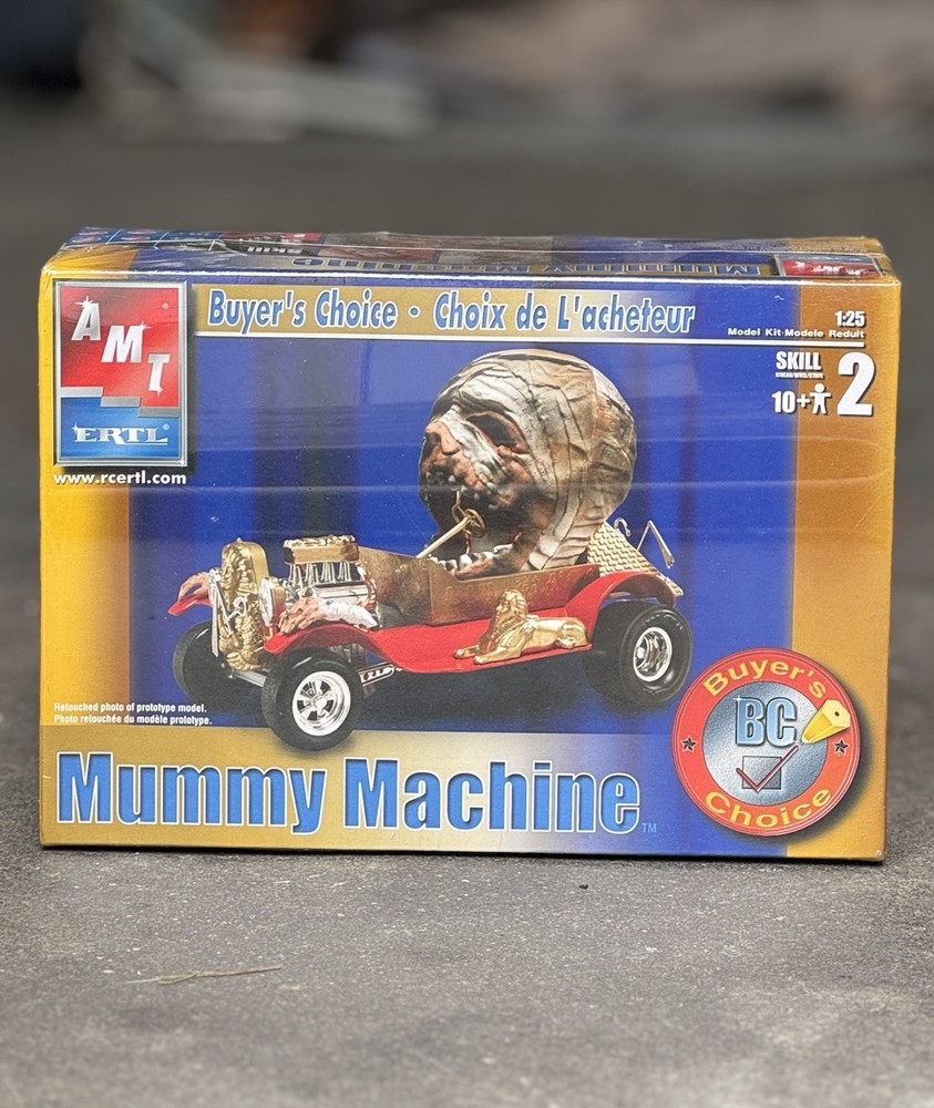 Mummy Machine – 2002 AMT Ertl 1/25 buyer’s choice *BRAND NEW SEALED*