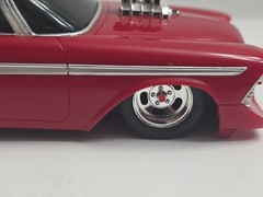 1/25 AMT SNAPFAST SLAMMERS Street Fury MODEL KIT-Custom Built Up added Wheels