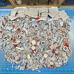Garage Clutter – Parts for Diorama Display 1/24 1/25